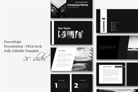 Design principles for a minimalist pitch deck