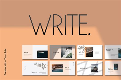 Minimalist PowerPoint Template Tips