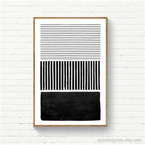 Minimalist printable poster for a polished decor