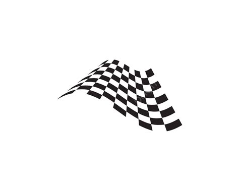 A minimalist racing graphic design template with simple colors and clean lines