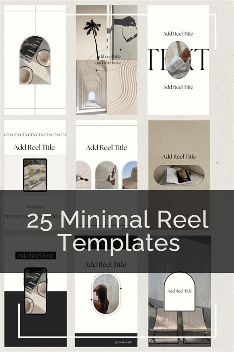 Minimalist Reel Template