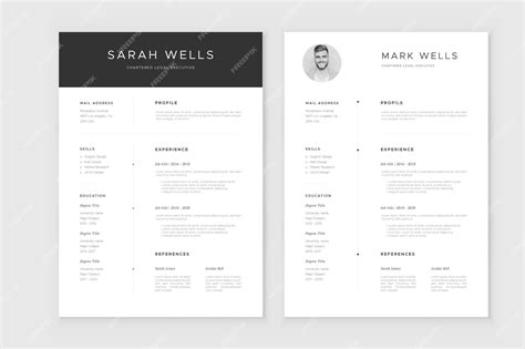 Minimalist Resume Template