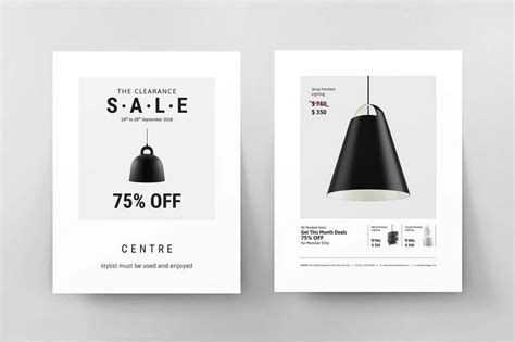 Minimalist Sale Flyer