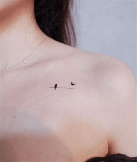 Minimalist Shoulder Tattoos