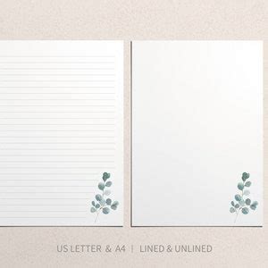 Minimalist Stationery Paper