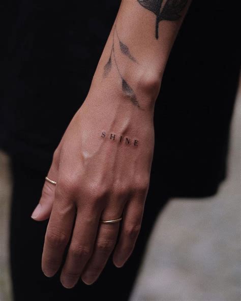 Minimalist Tattoo