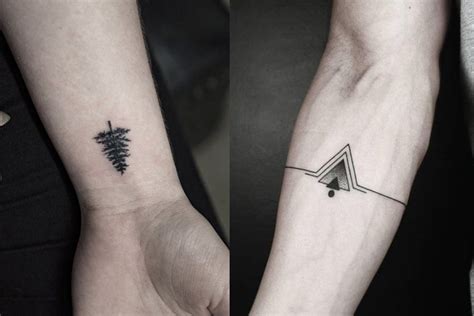 Minimalist tattoo designs for men