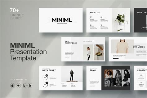 Minimalist Template PowerPoint