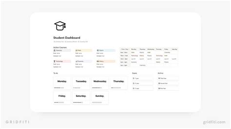 Minimalist Aesthetic Notion Templates for Students