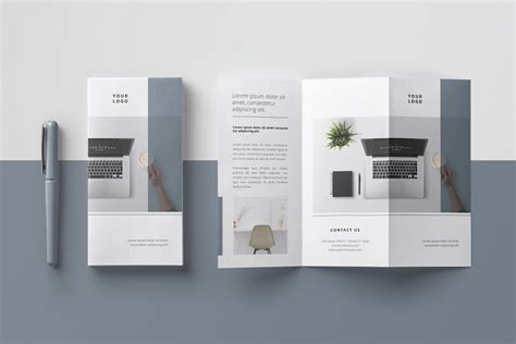 Minimalist Trifold Brochure