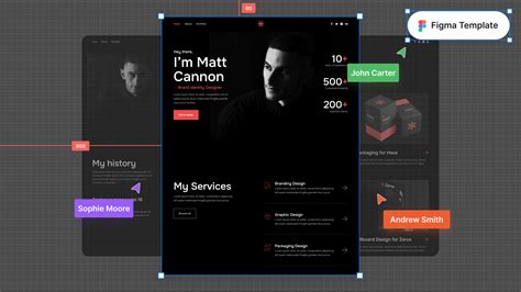 Minimalistic Developer Portfolio with Dark Mode Template