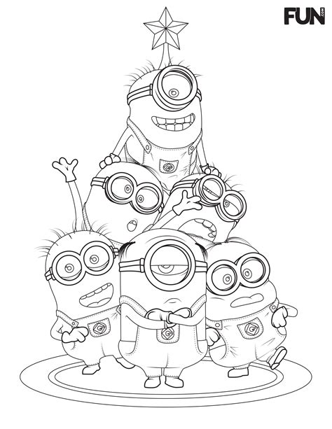 Minion Coloring Pages