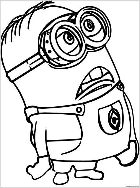 Minion coloring pages for adults