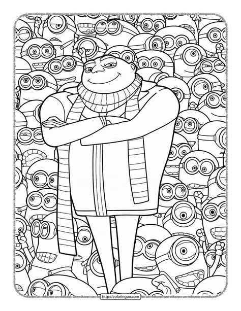 Minion Gru Printable Art