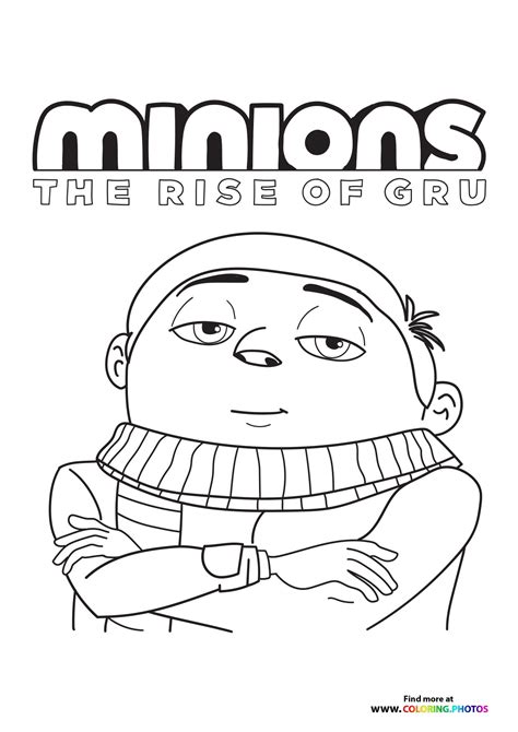 Minion Gru Printables