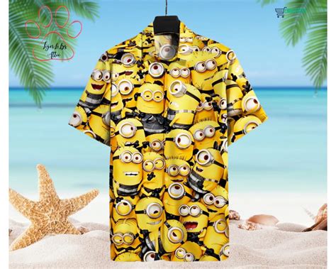 Minion Hawaiian Shirt Coloring Page