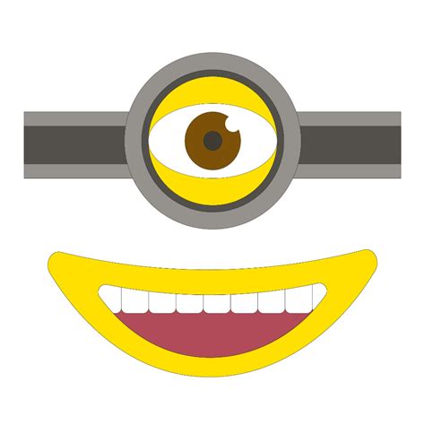 Minion Mouth Template 4