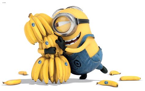 Minion with Banana Pumpkin Template