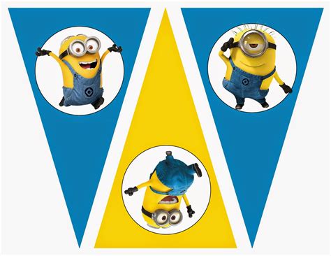 Minions Happy Birthday Banner Template