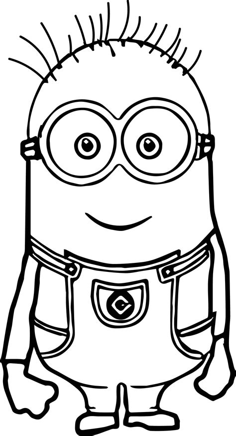 Minions coloring pages for kids