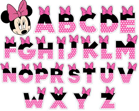 Benefits of Minnie Mouse Alphabet Printables