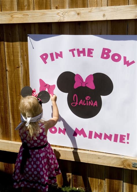 Minnie Mouse Birthday Party Games