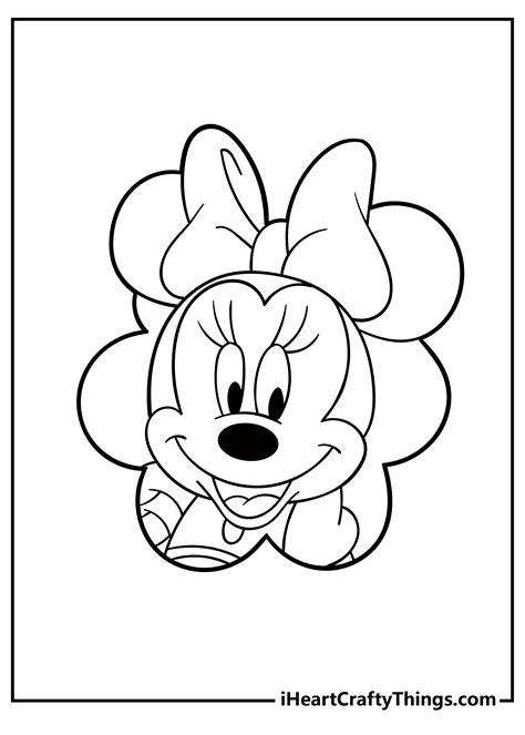 Minnie Mouse coloring pages