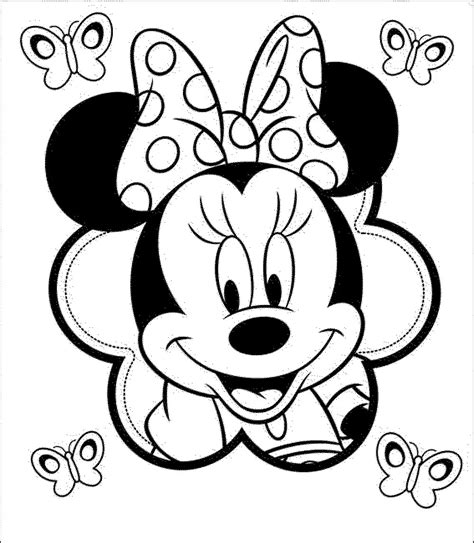 Minnie Mouse Coloring Pages Gallery 10