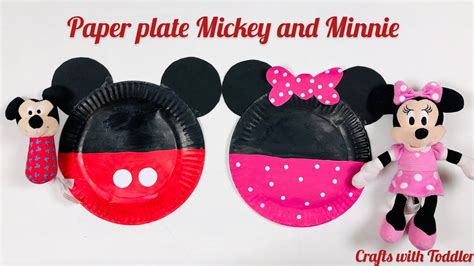 Minnie Mouse Face Crafts and DIY Projects