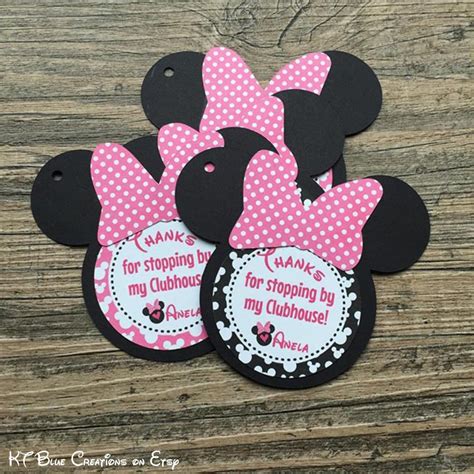 Minnie Mouse Gift Tag