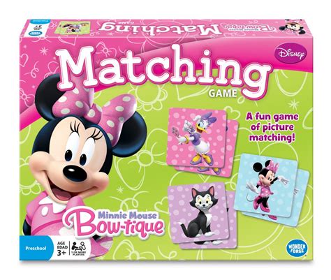 Minnie Mouse matching games