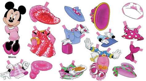 Minnie Mouse Paper Doll