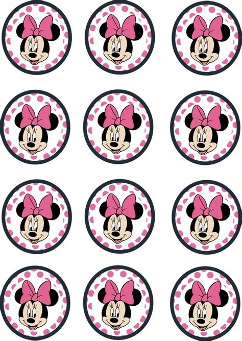 Minnie Mouse Printable Stickers