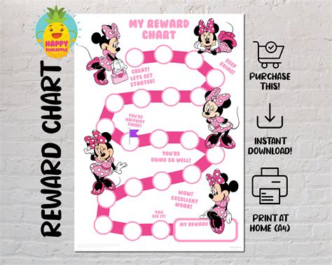 Minnie Mouse Reward Chart