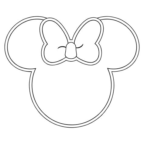 Minnie Mouse Templates to Print