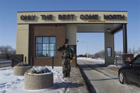 Minot Air Force Base Entrance