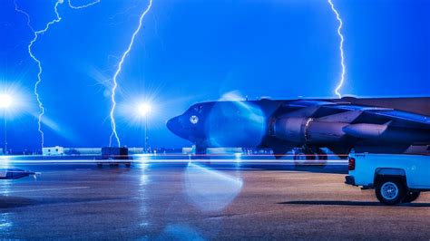 Minot AFB Summer Thunderstorm