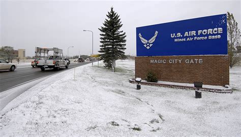 Minot Air Force Base Aerial View