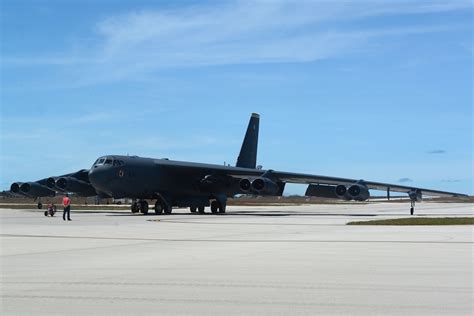 B-52 Bomber at Minot Air Force Base