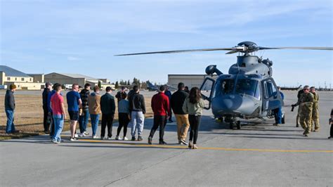 Helicopter at Minot Air Force Base