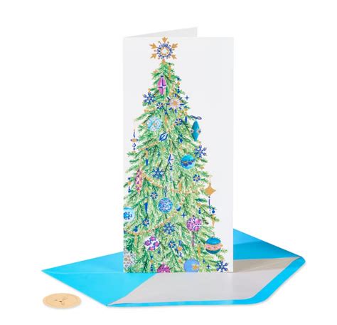 Mint Tree Christmas Card Idea