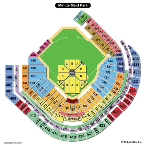 Minute Maid Park Seating Chart