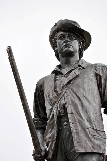 Minuteman Statue Close-Up