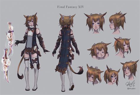 Miqo'te Character Template