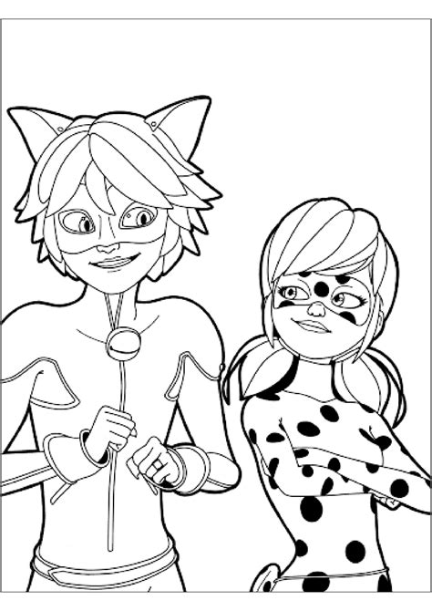 Miraculous Ladybug Coloring Pages