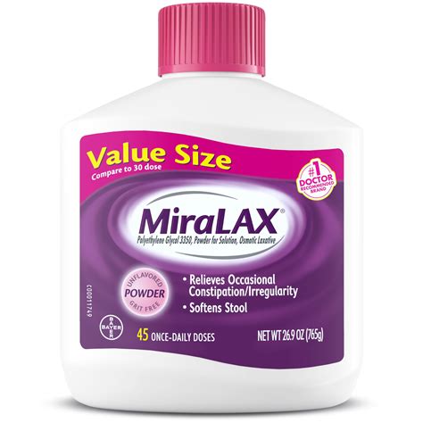 Miralax Mechanism of Action