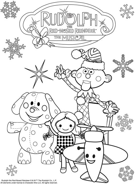 Misfit Toys Coloring Pages