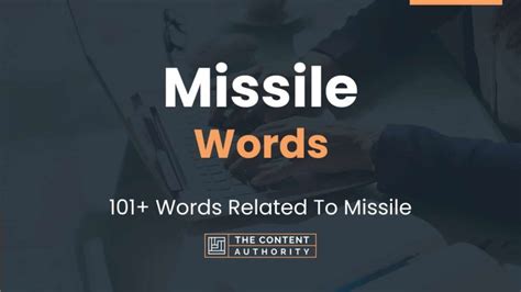 Using 'missiles' in different contexts