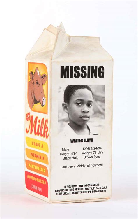 Missing Person Milk Carton Design 4