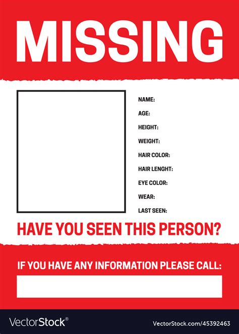 Image of a milk carton with a missing person template and a red ribbon